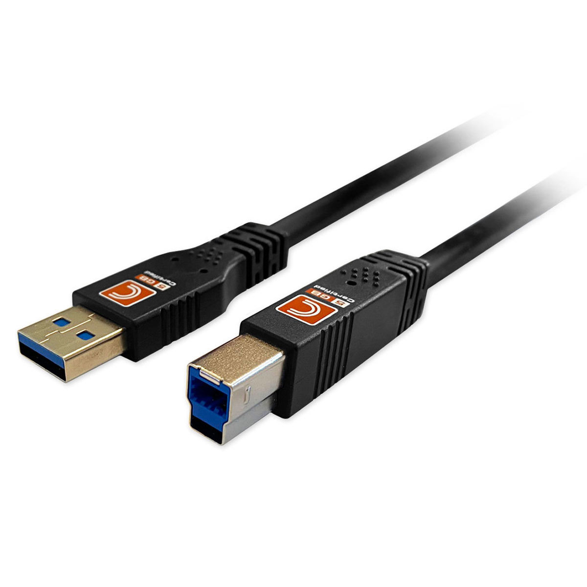 

Comprehensive 15' Pro AV/IT Integrator USB 3.0 3.2 Gen1 Male A to B Cable, Black
