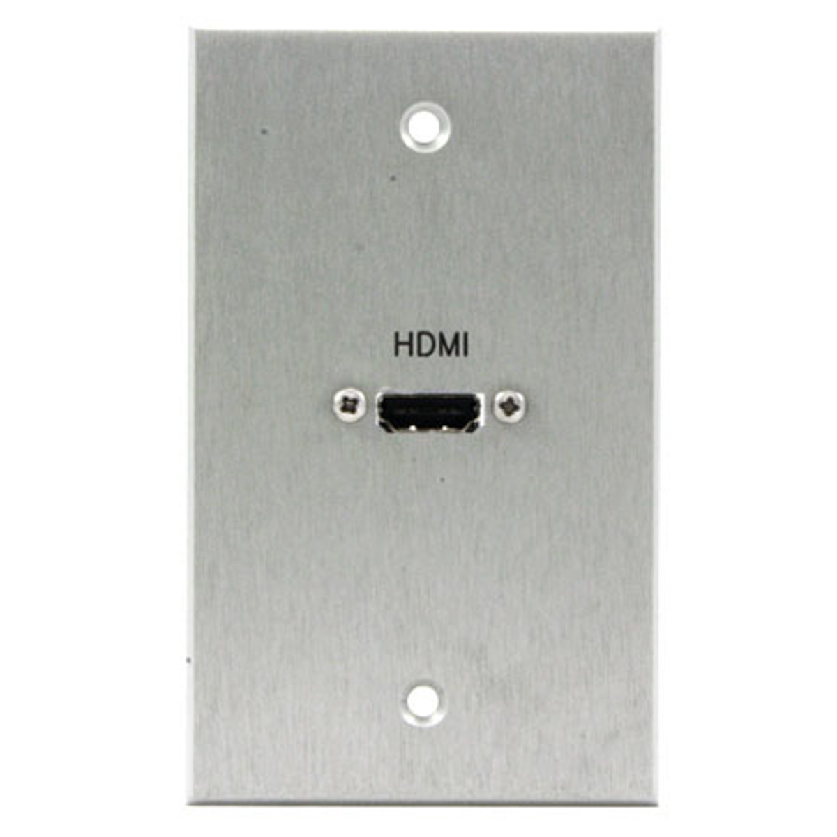 

Comprehensive Single Gang Wallplate, HDMI Female(1) passthru, Anodized Clear