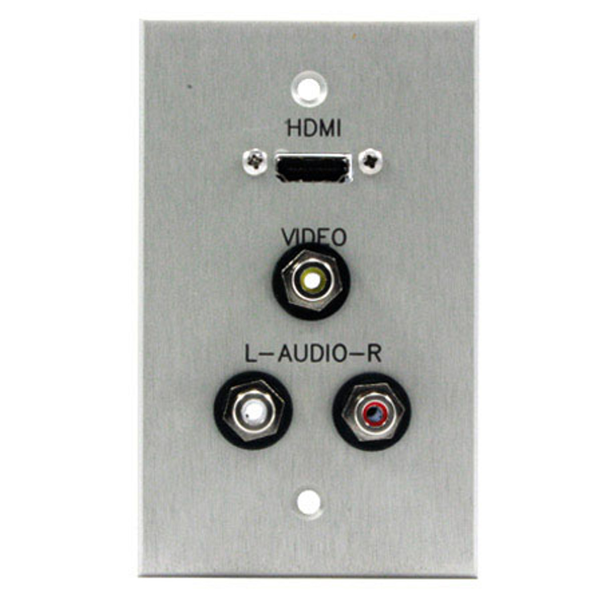 

Comprehensive Single Gang Wallplate, HDMI Female(1), Kydex Ivory