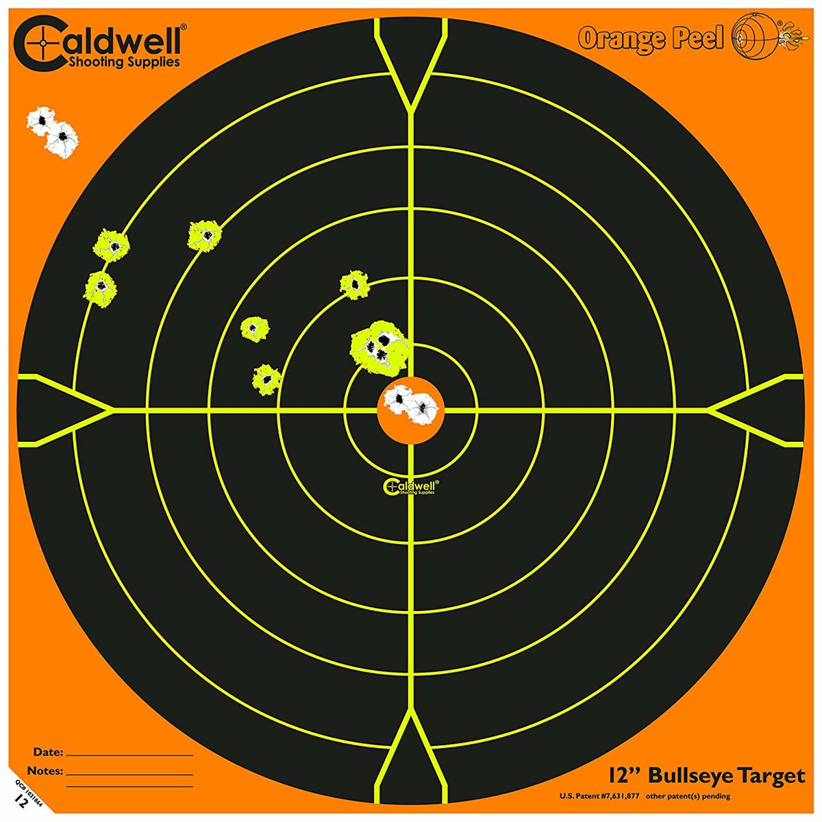 

Caldwell 12" Orange Peel Bullseye Target, 100 Sheets