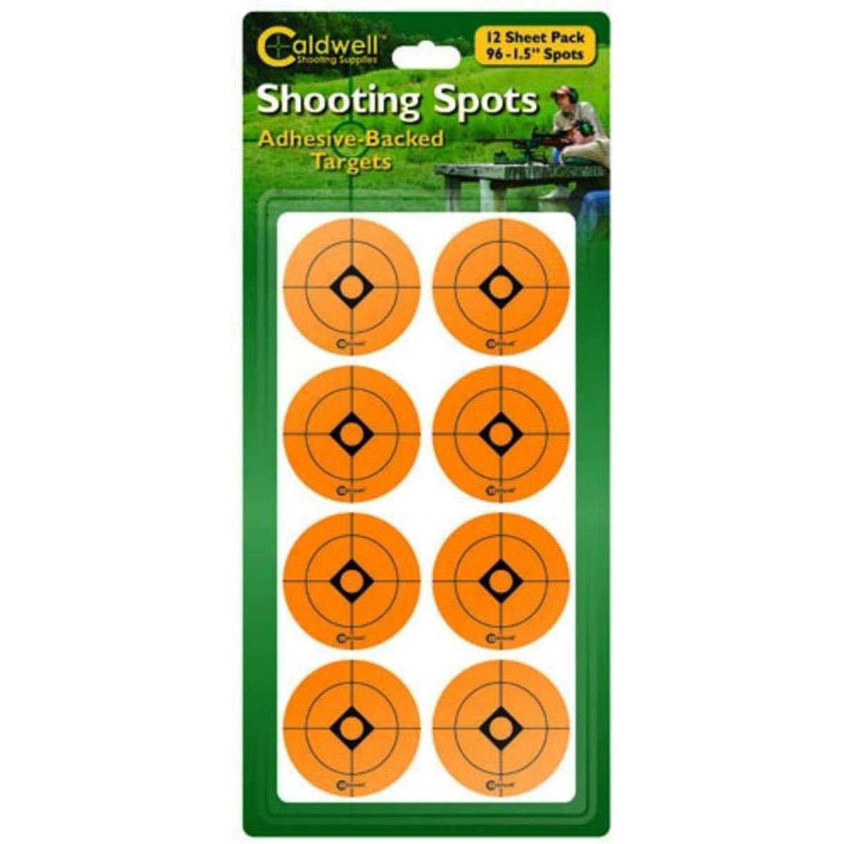 

Caldwell 1.5" Orange Shooting Spots, 12 Sheets (96 CT)