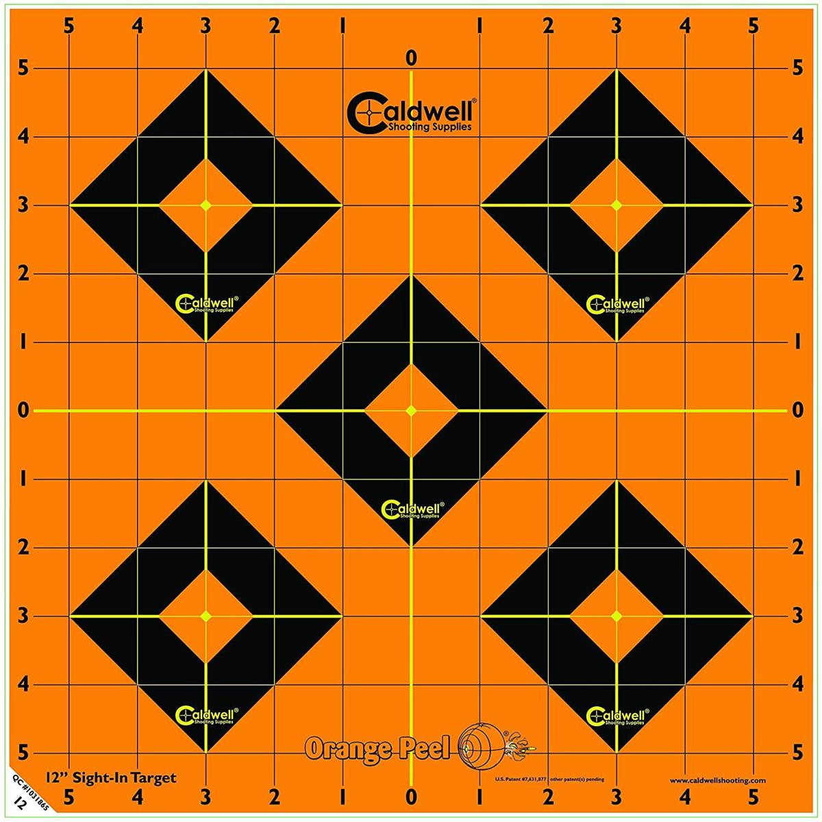 

Caldwell 12" Orange Peel Sight-In Target, 100 Sheets