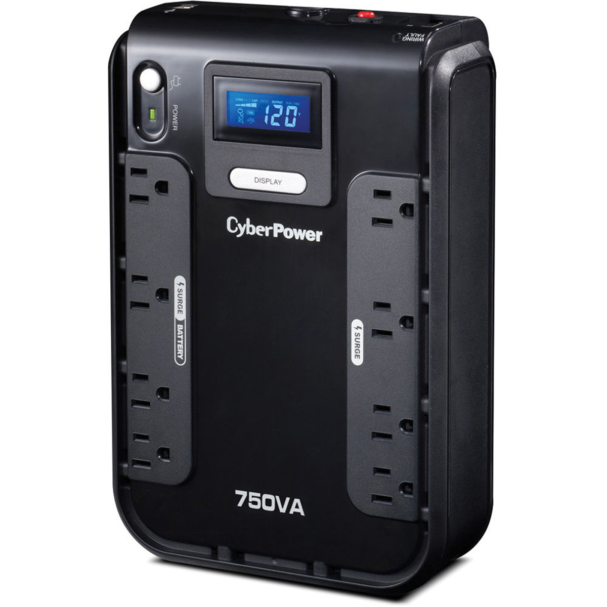 

CyberPower Intelligent LCD CP750LCD 750VA / 420W Desktop UPS