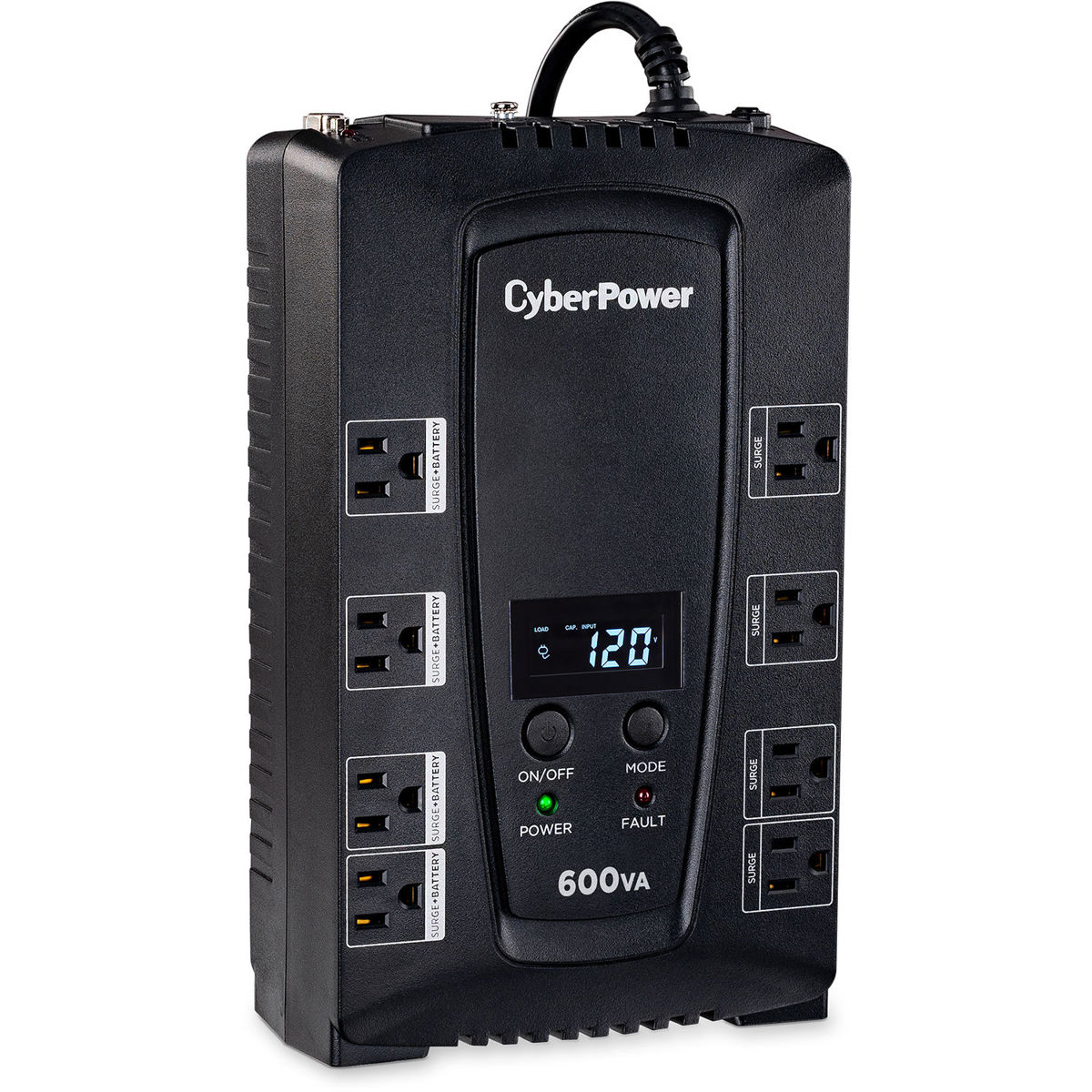 

CyberPower CP600LCD Intelligent LCD 600VA / 340W UPS