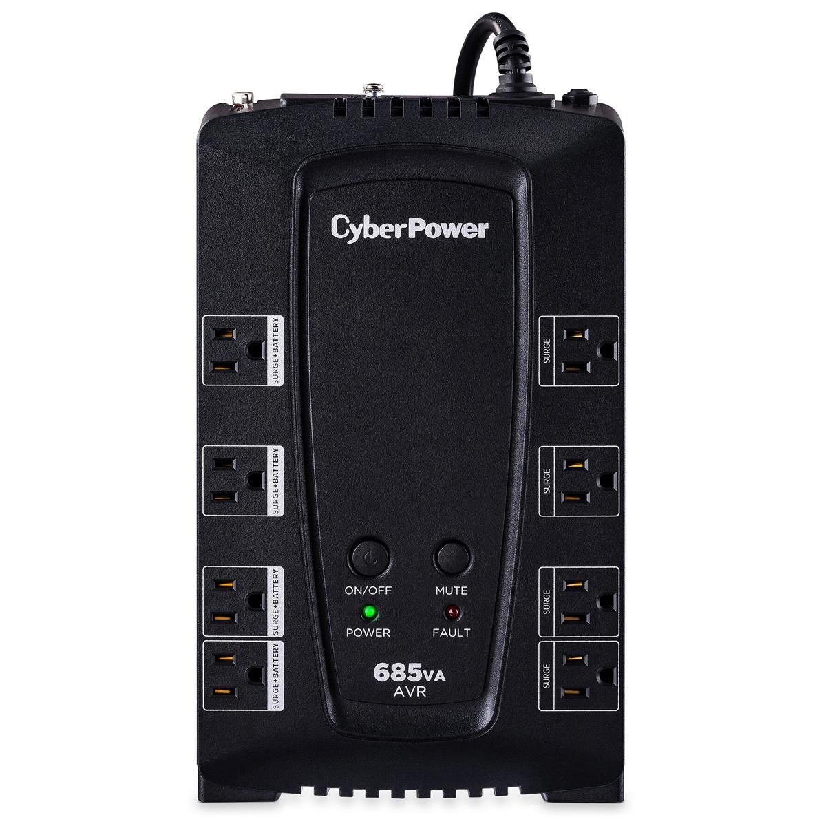 Photos - UPS CyberPower CP685AVRG 685VA/390W AVR  Surge Protector & Battery Back 