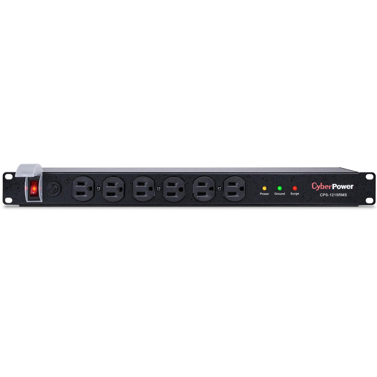 

CyberPower CPS1215RMS 120V Rackbar Surge Protector