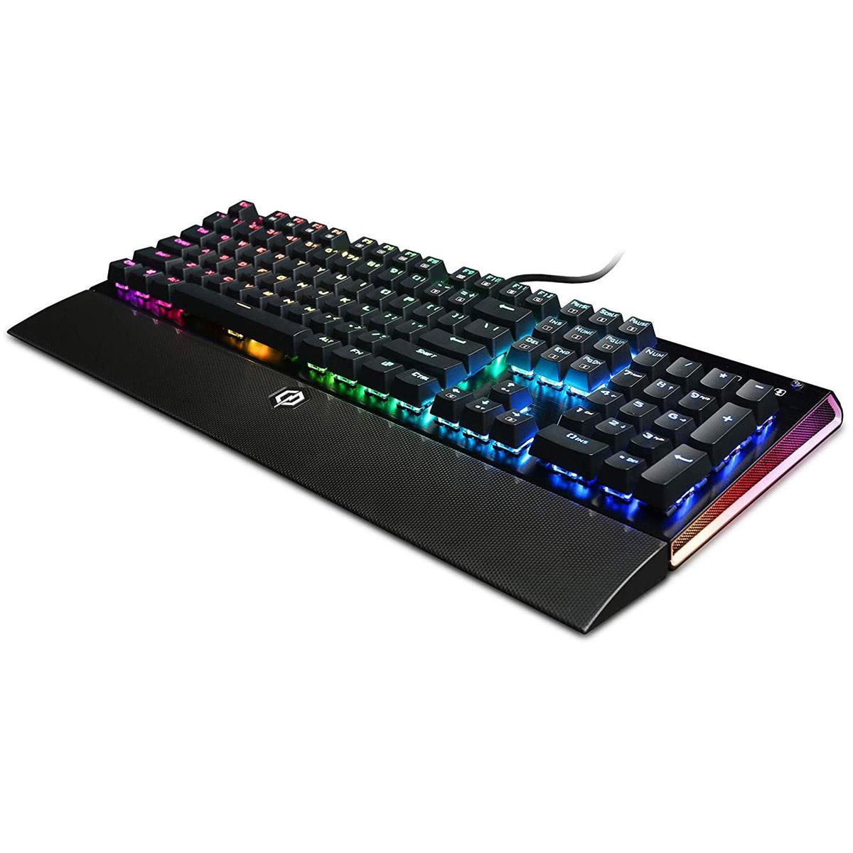 Image of CyberPowerPC Skorpion K2 RGB Gaming Keyboard with Kontact Blue (Clicky) Switches