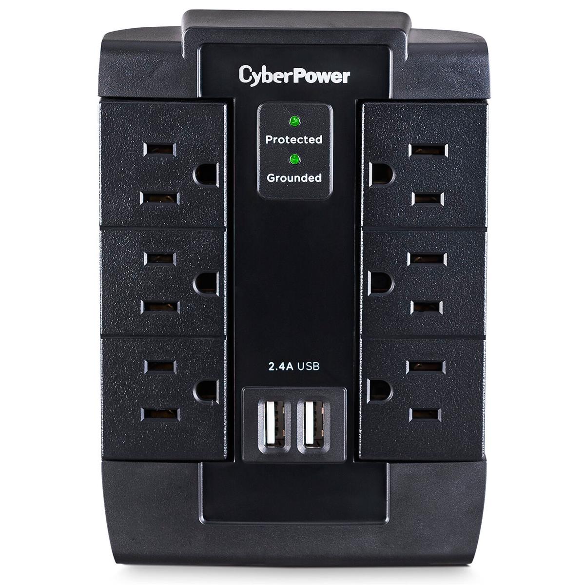Image of CyberPower CSP600WSU 125V Professional Surge Protector