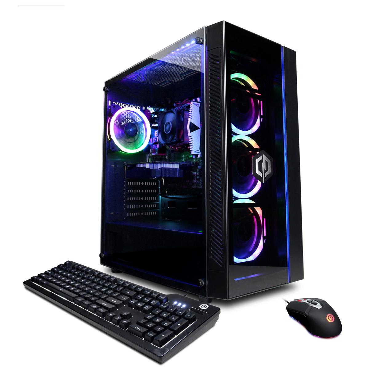 

CyberPowerPC Gamer Master Gaming, Ryzen 3 4100, 8GB, 500GB SSD, RTX 3050, W11H