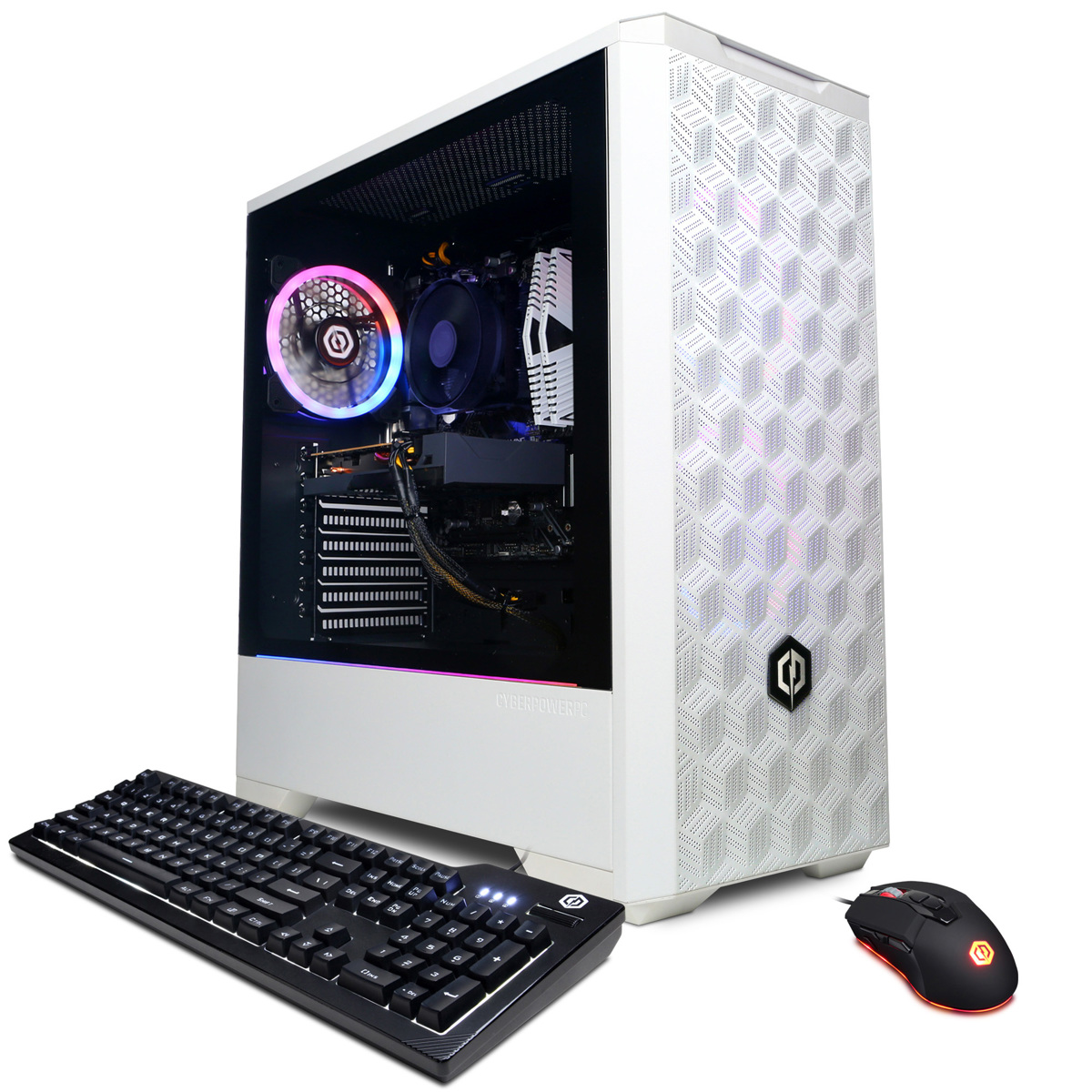 CyberPowerPC Gamer Master Gaming Desktop,R7 7700X, 16GB, 1TB, RTX 4070 Ti, W11H -  GMA9300CPG