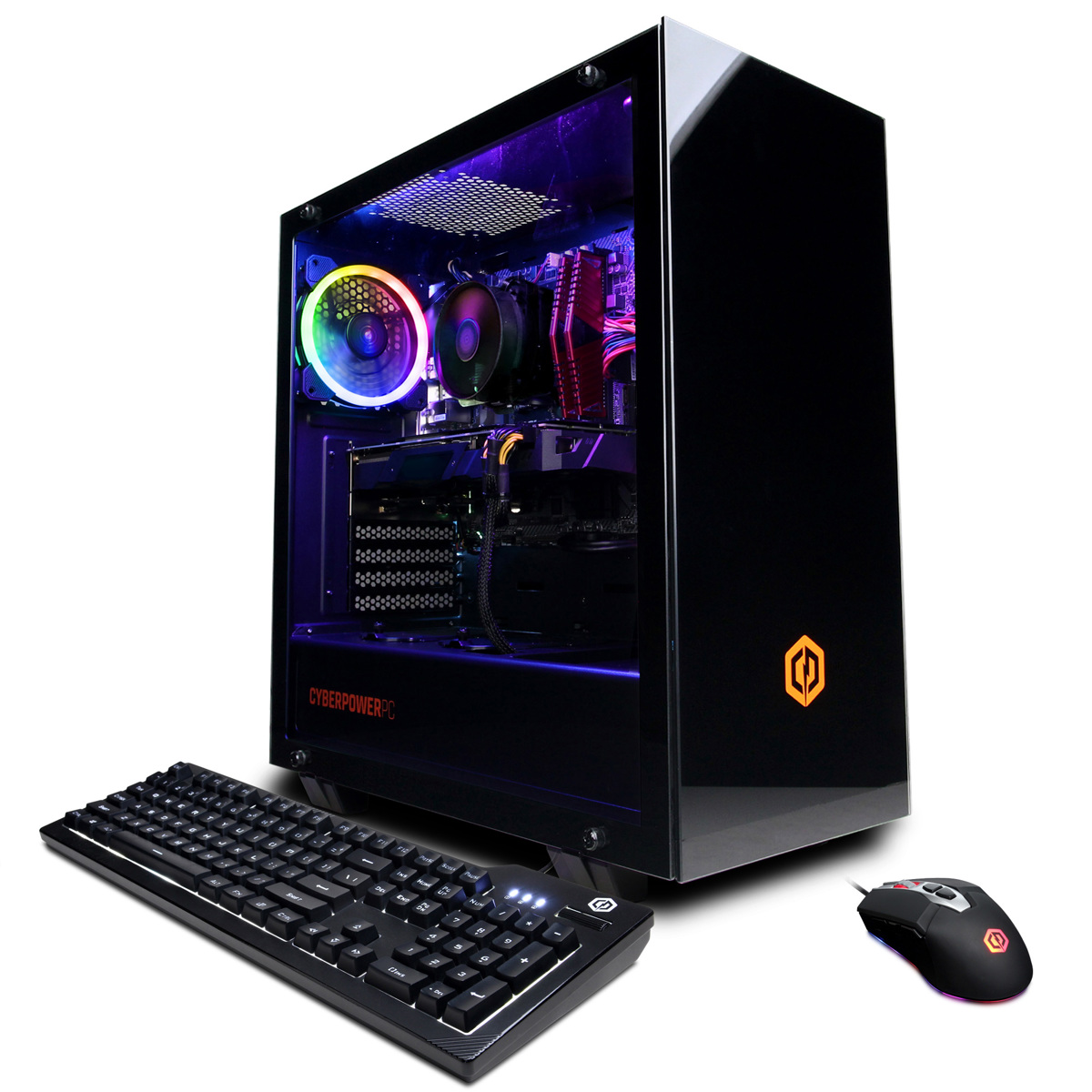 

CyberPowerPC Gamer Xtreme Gaming Desktop, i3-12100F, 8GB,500GB SSD,RTX 3050,W11H