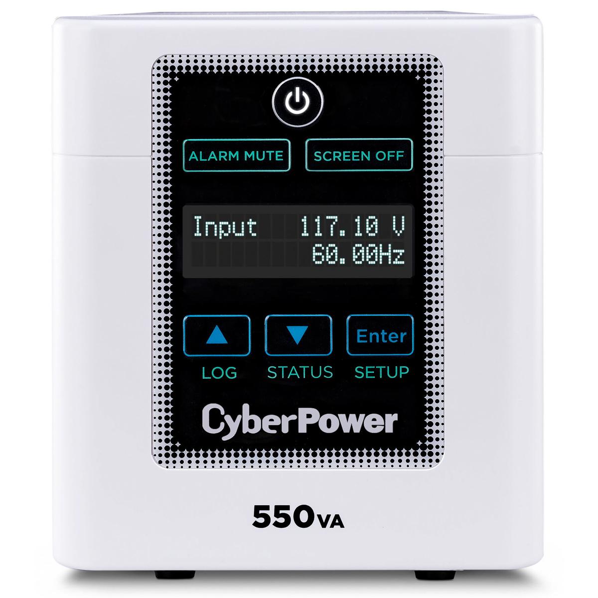

CyberPower M550L 550VA/440W Medical Grade UPS, 4x NEMA 5-15R-HG