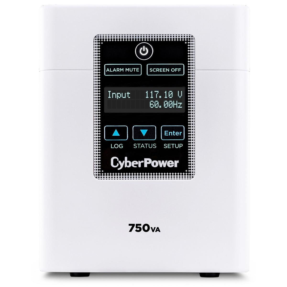 

CyberPower M750L 750VA/600W Medical Grade UPS, 6x NEMA 5-15R-HG