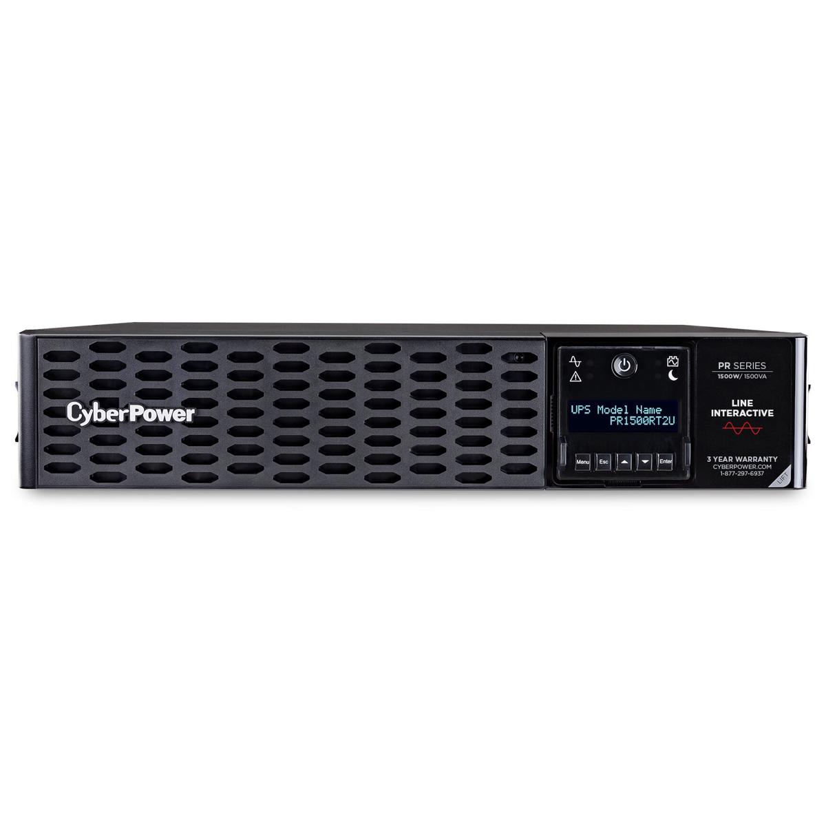 

CyberPower PR1500RT2UN 1500VA/1500W Smart App Sinewave UPS with RMCARD205 Card