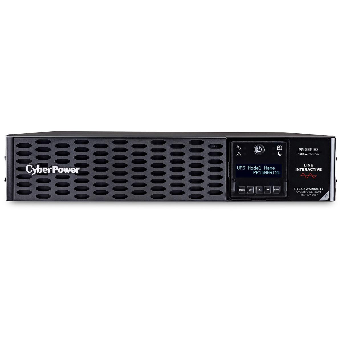 

CyberPower PR1500RT2U 1500VA/1500W Smart App Sinewave UPS