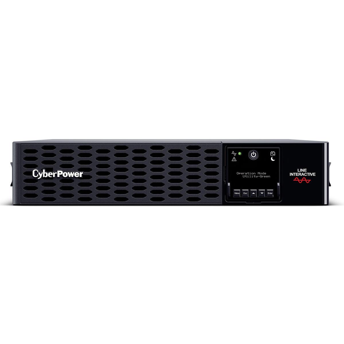 

CyberPower PR3000RTXL2UAN 3000VA/3000W Smart App Sinewave UPS,RMCARD205 Card,EBM
