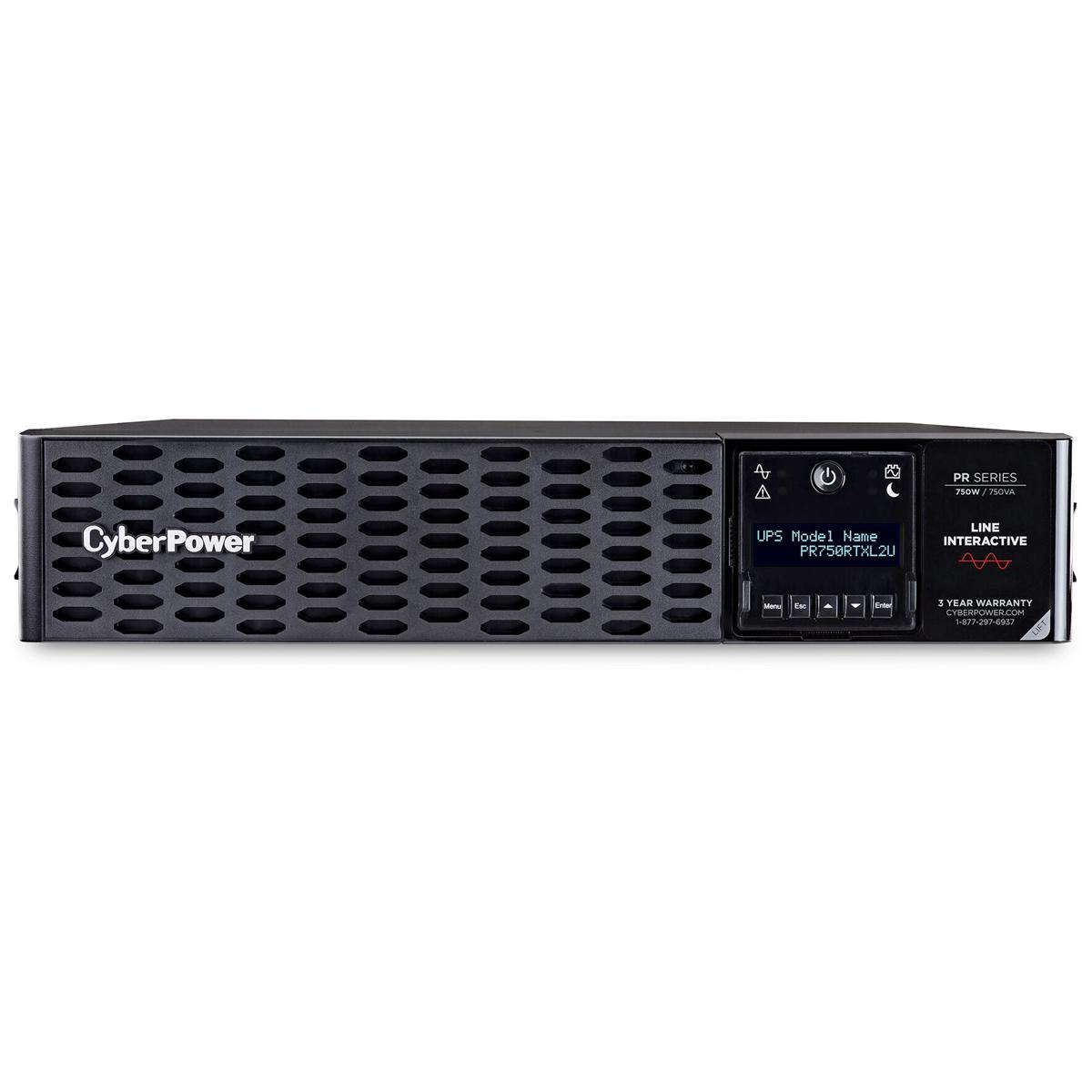 Photos - UPS CyberPower PR750RTXL2U 750VA/750W Smart App Sinewave  w/Extended Batter 