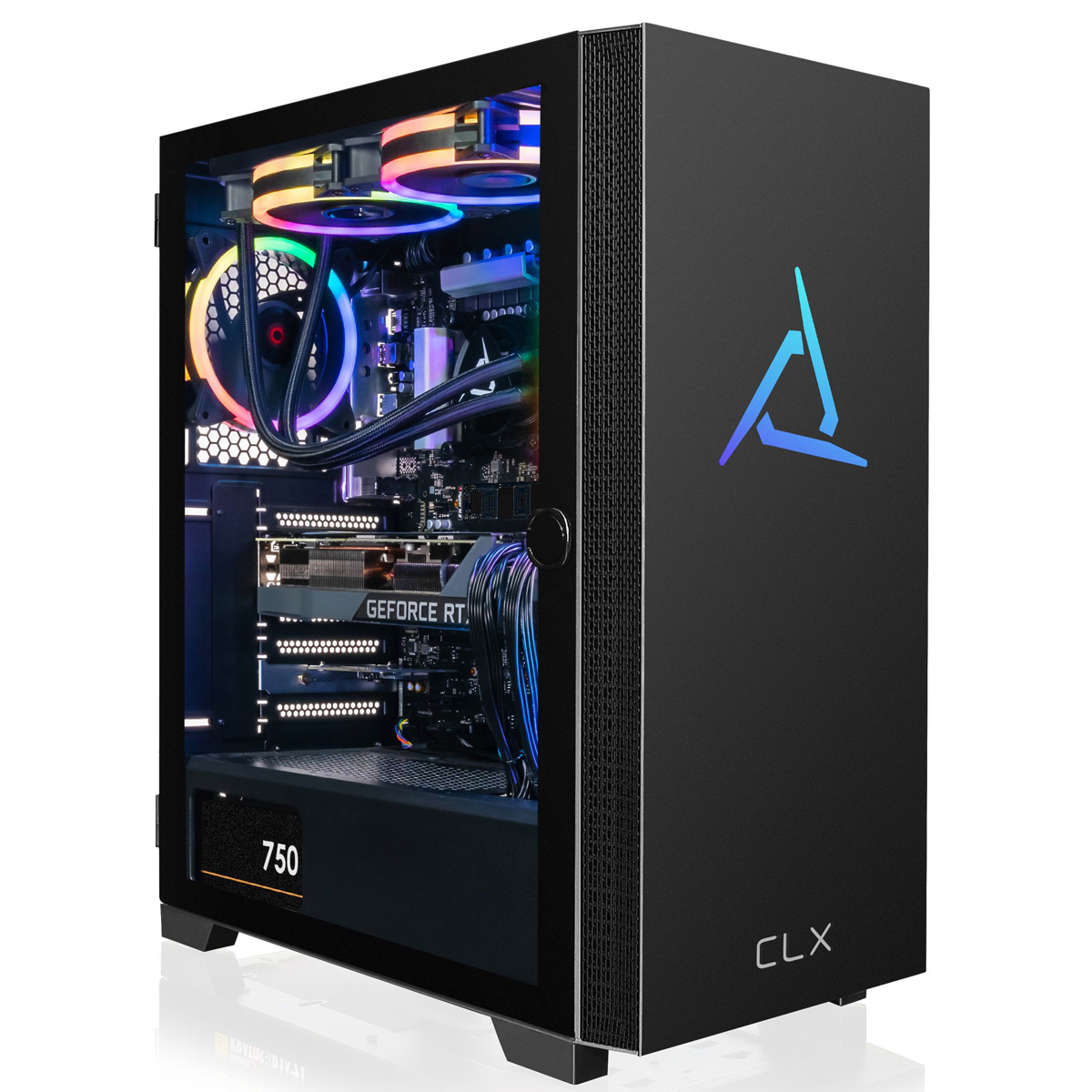 

CLX SET VR Gaming Desktop, i7-13700KF, 16GB, 1TB SSD+4TB HDD,RTX 3070,W11H,Black