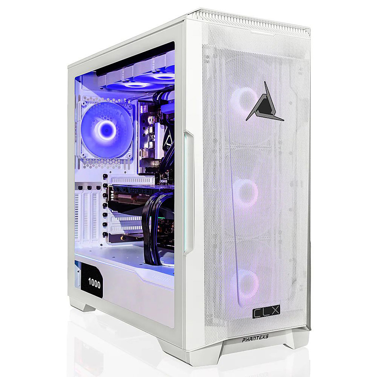 

CLX SET VR Gaming Desktop, i9-13900KF, 32GB, 1TB SSD+4TB HDD,RTX 4090,W11H,White