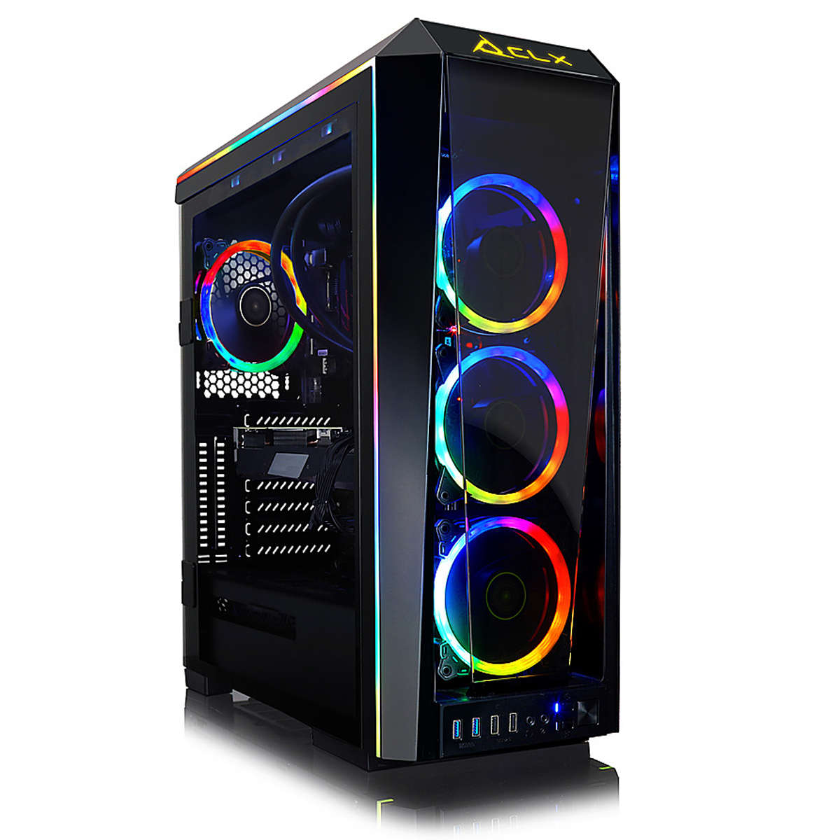 

CLX Set VR Gaming Desktop, i7-10700K, 64GB RAM, 1TB SSD+6TB HDD, RTX 3070, W10H