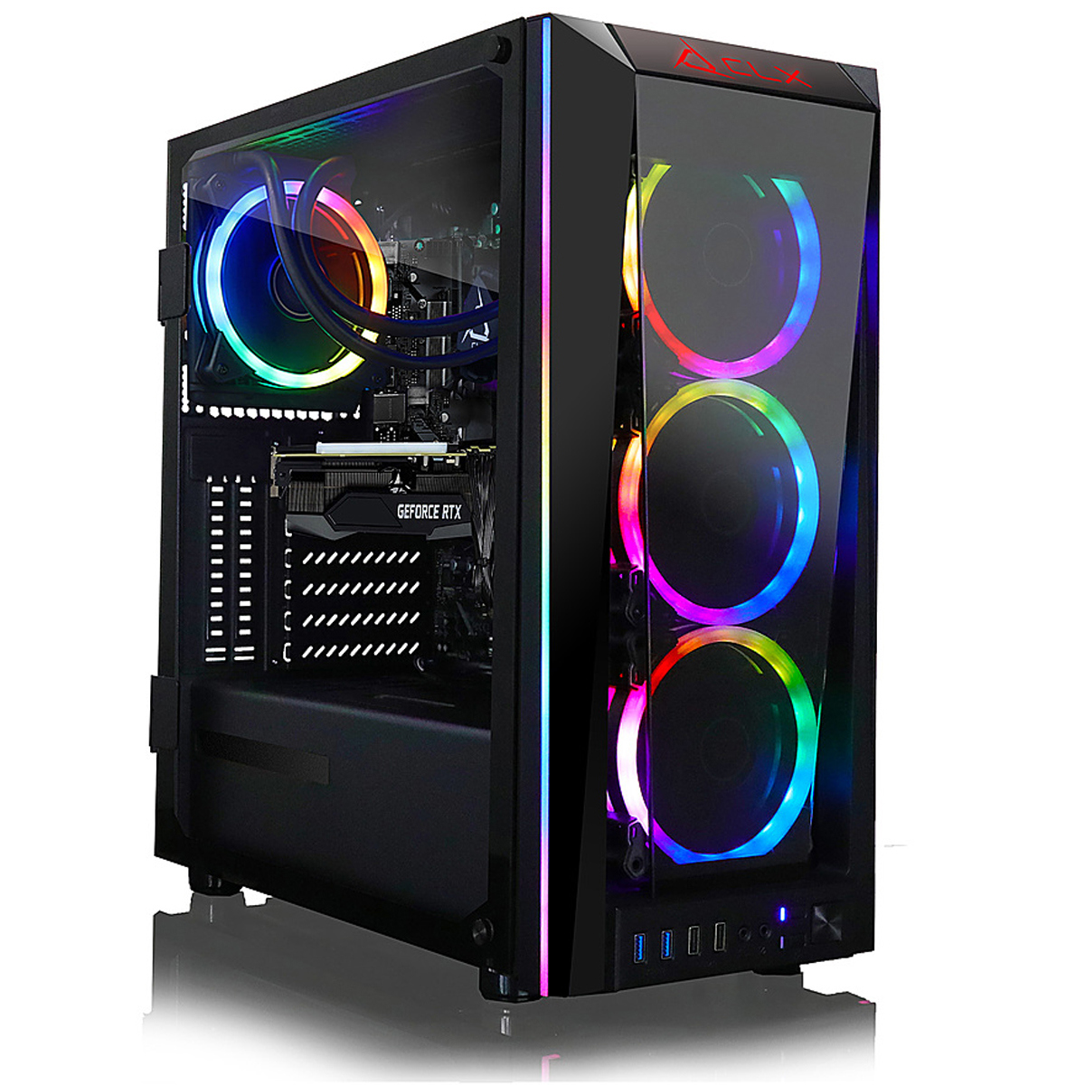 

CLX Set VR Gaming Desktop, R9 5900X, 16GB RAM, 240GB SSD+2TB HDD, RTX 3080, W10H