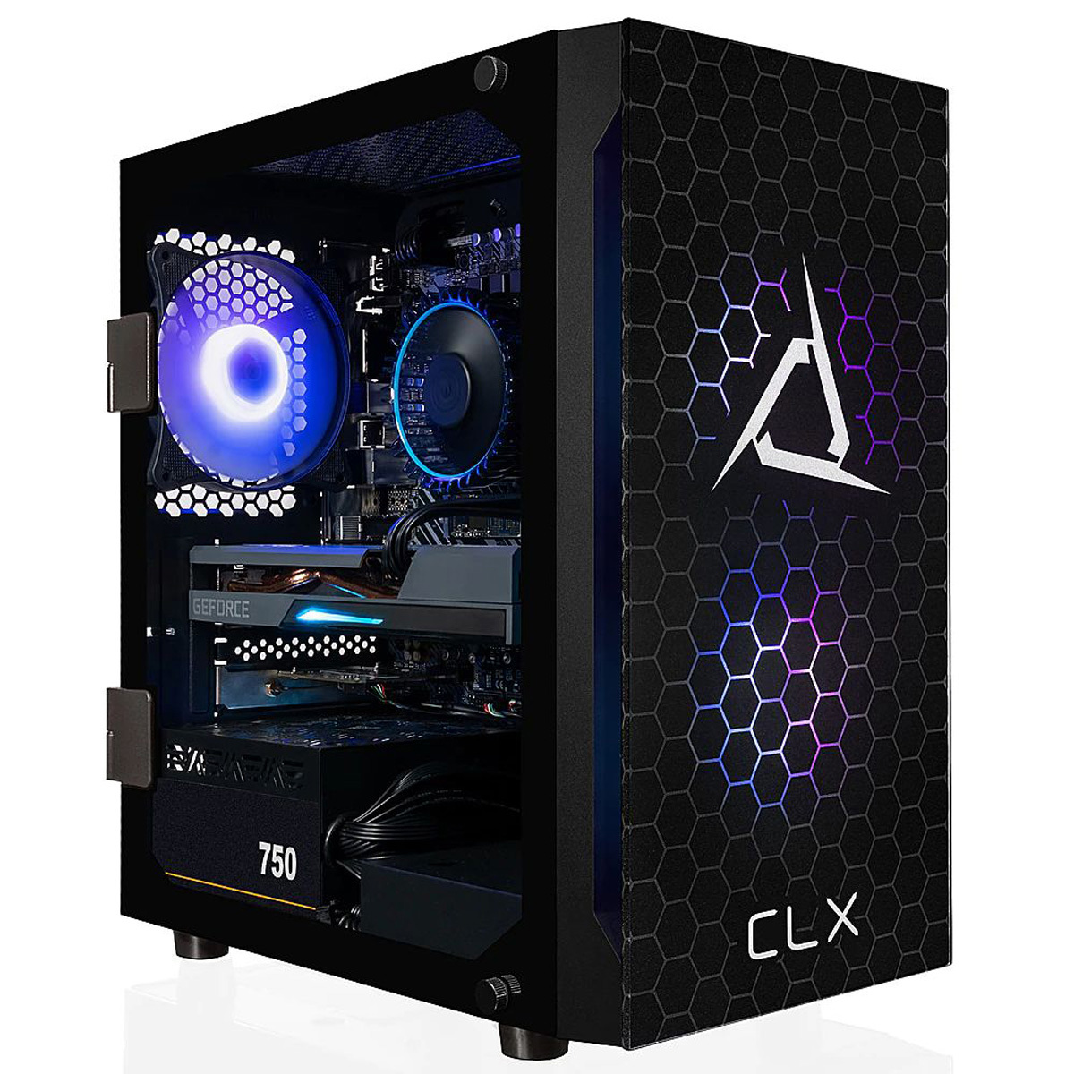 

CLX SET Gaming Desktop, i7-12700F, 16GB,500GB SSD+2TB HDD,RTX 3060 Ti,W11H,Black