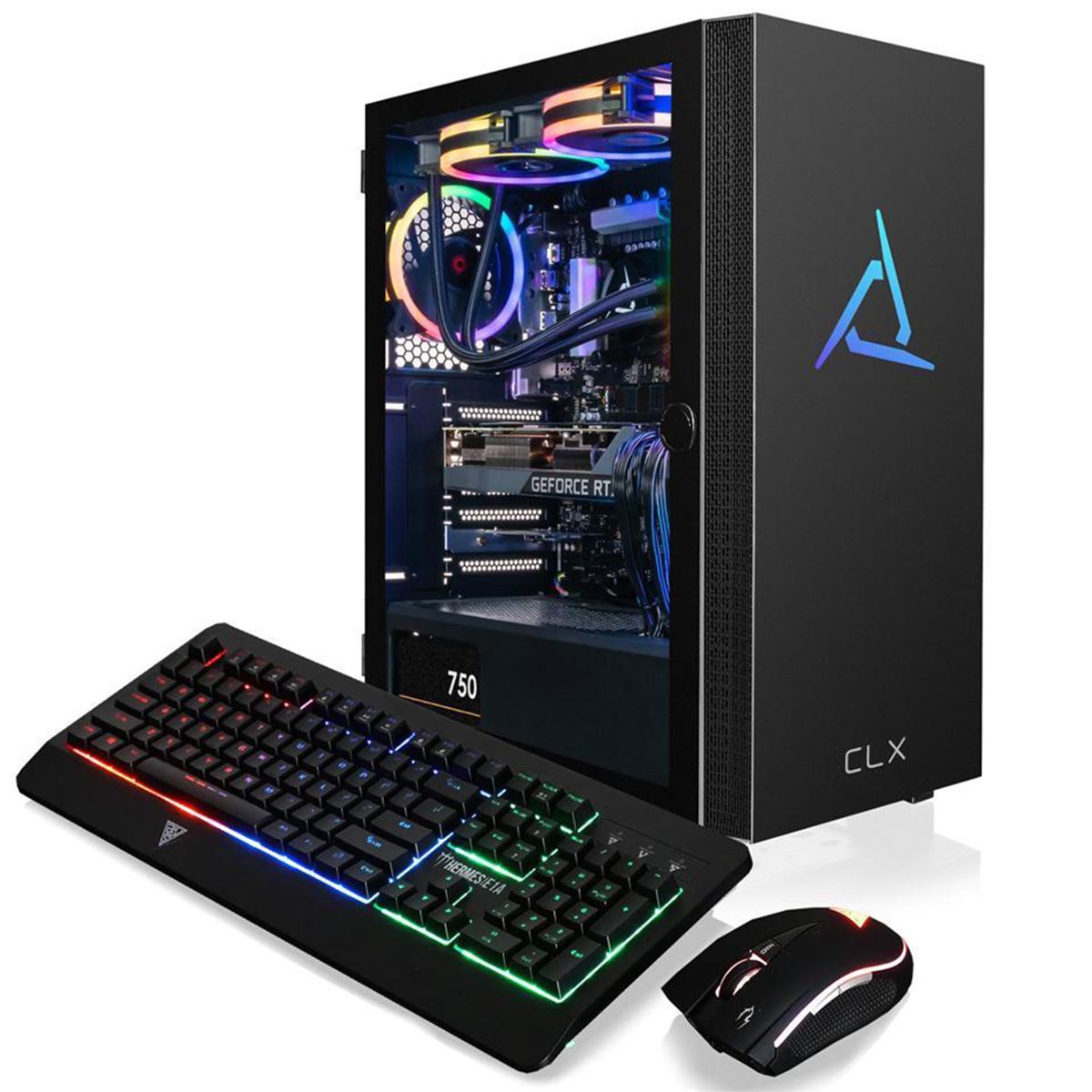 

CLX SET Gaming Desktop, i7-12700KF, 32GB, 500GB SSD+4TB HDD, RTX 3070,W11H,White