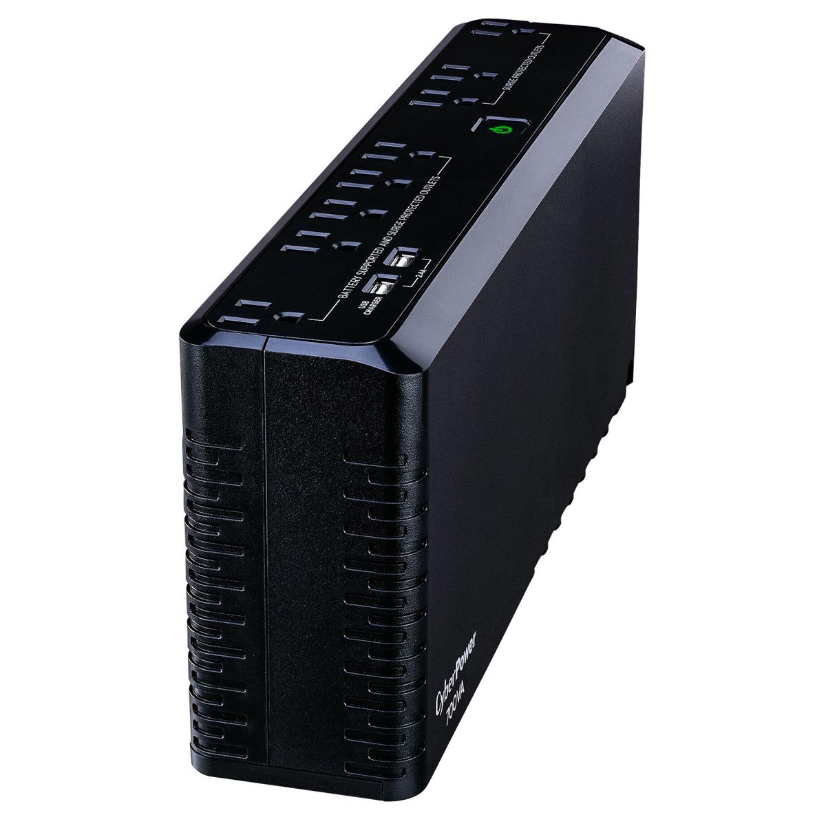 

CyberPower SL700U 700VA/370W Standby UPS, 8x NEMA 5-15R