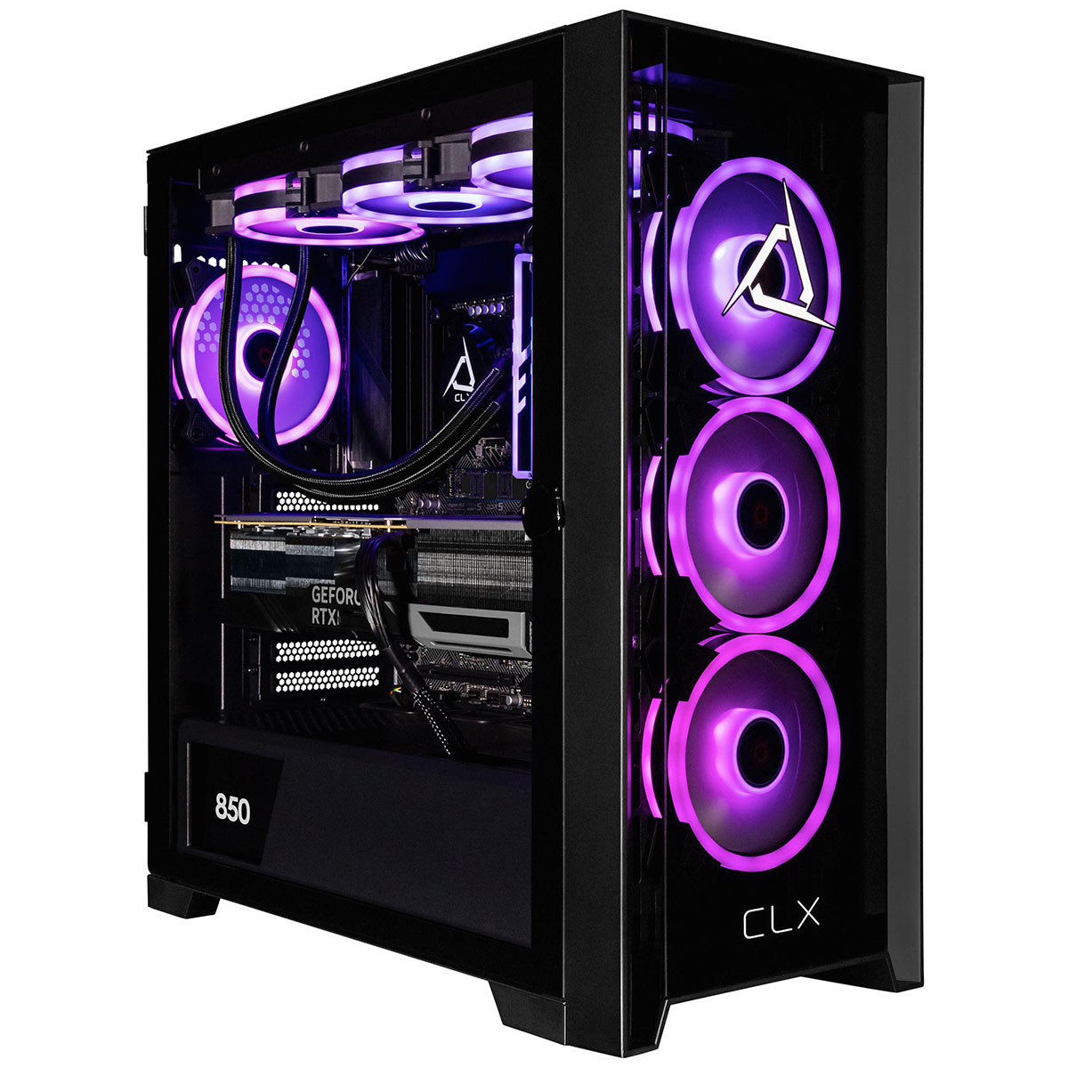 

CLX SET Liquid Cooled Gaming Desktop,i9-14900KF,32GB,2TB SSD,RTX 4080 SUPER,W11H
