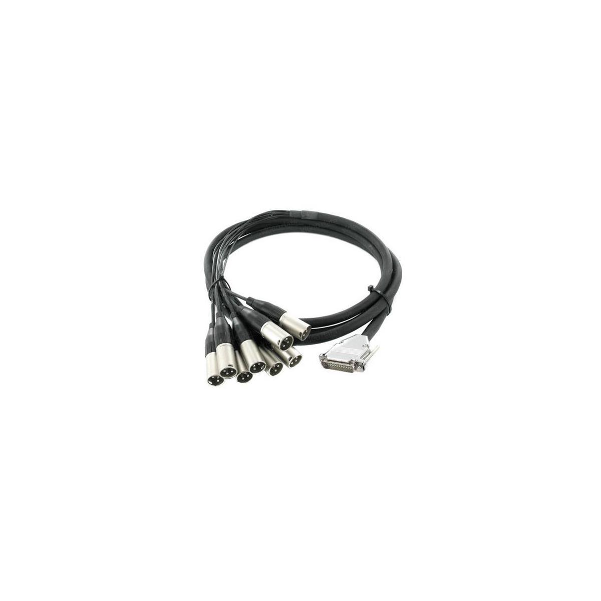 Image of Cymatic Audio Cable Splitter for uTrack24 Recorder - DB25 to 8 XLR Female