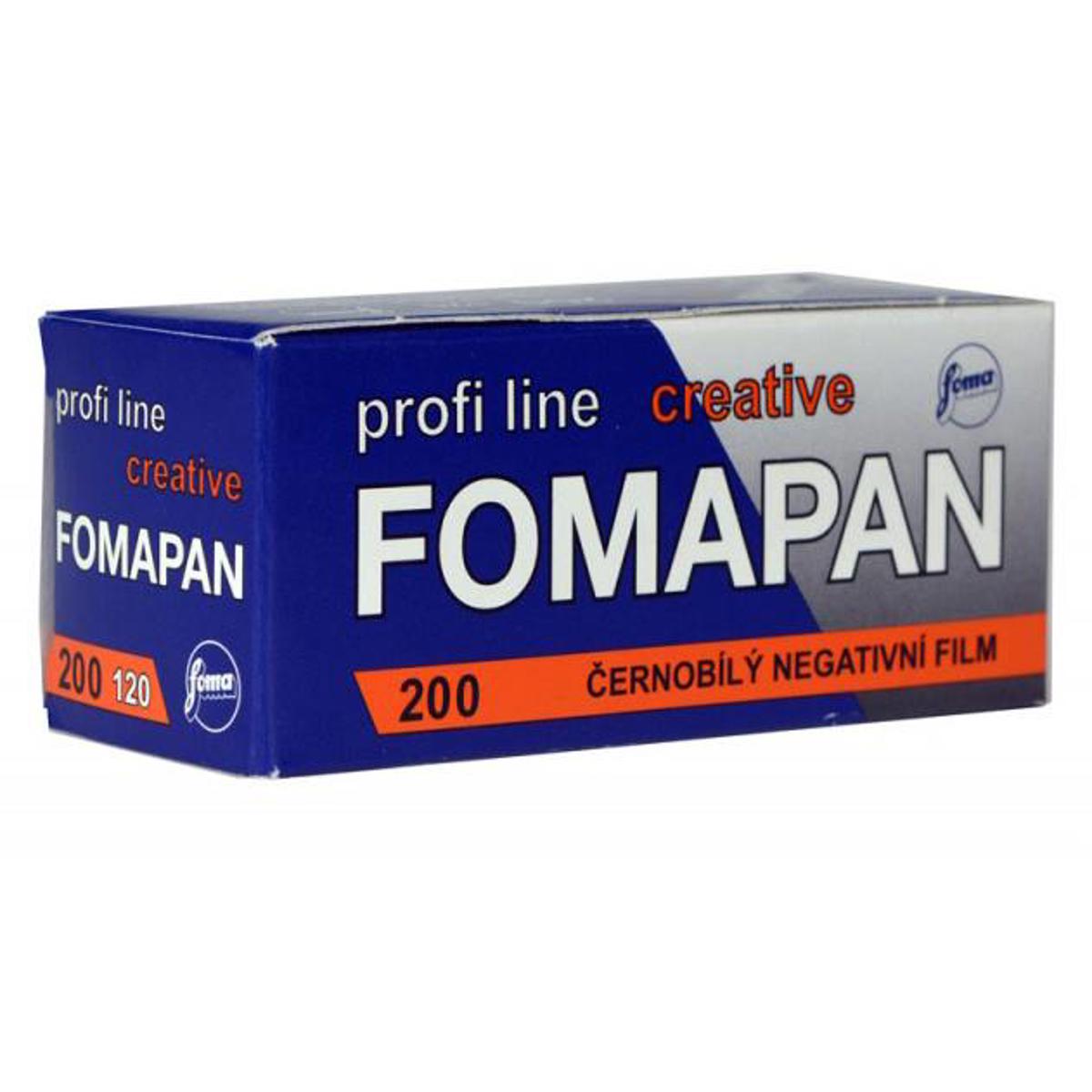 Пленка Foma Fomapan 200 Creative Black White Negative Film, рулон 120, ширина 60 мм