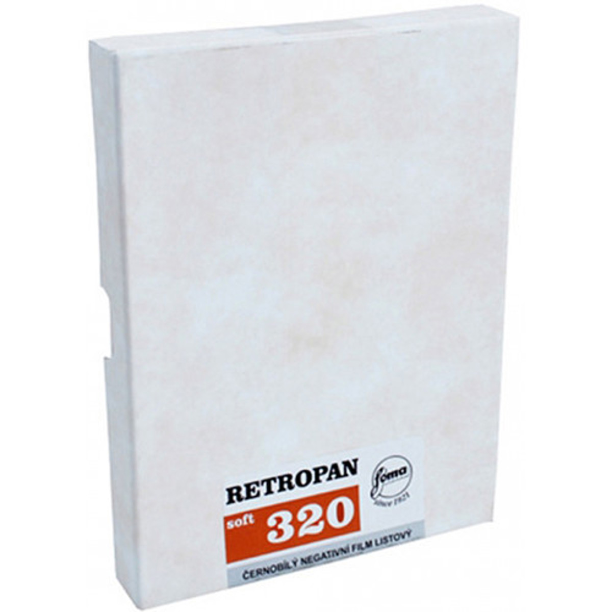 

Foma Film Retropan 320 Soft 5x7" Black and White Negative Film, 50 Sheets