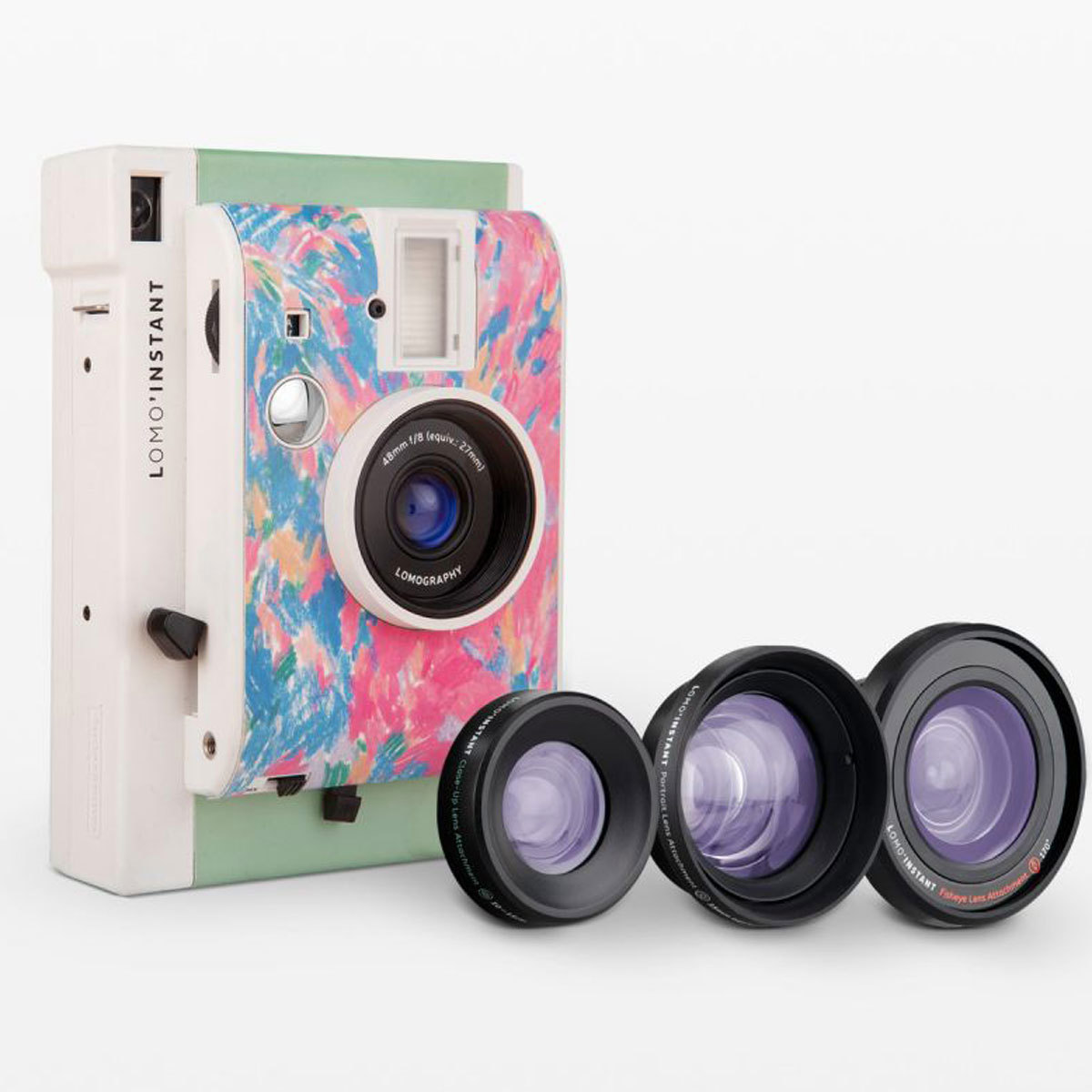 

Lomography Lomo'Instant Instant Film Camera with 3x Lens, Song's Palette Edition