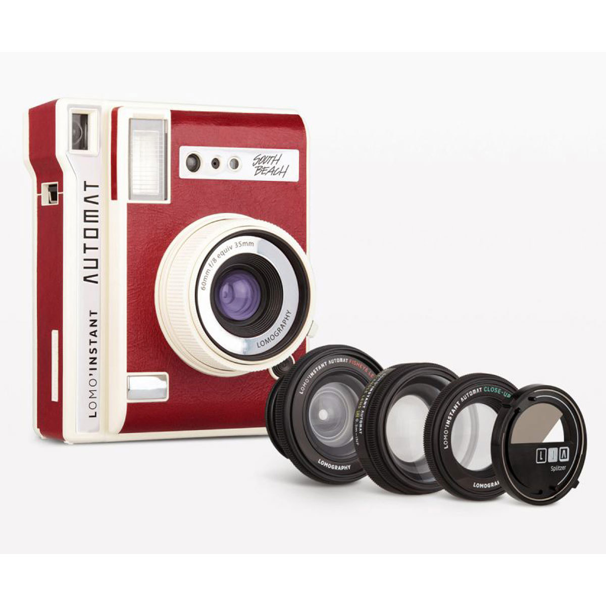 

Lomography Lomo'Instant Automat Instant Film Camera, 3x Lens,South Beach Edition