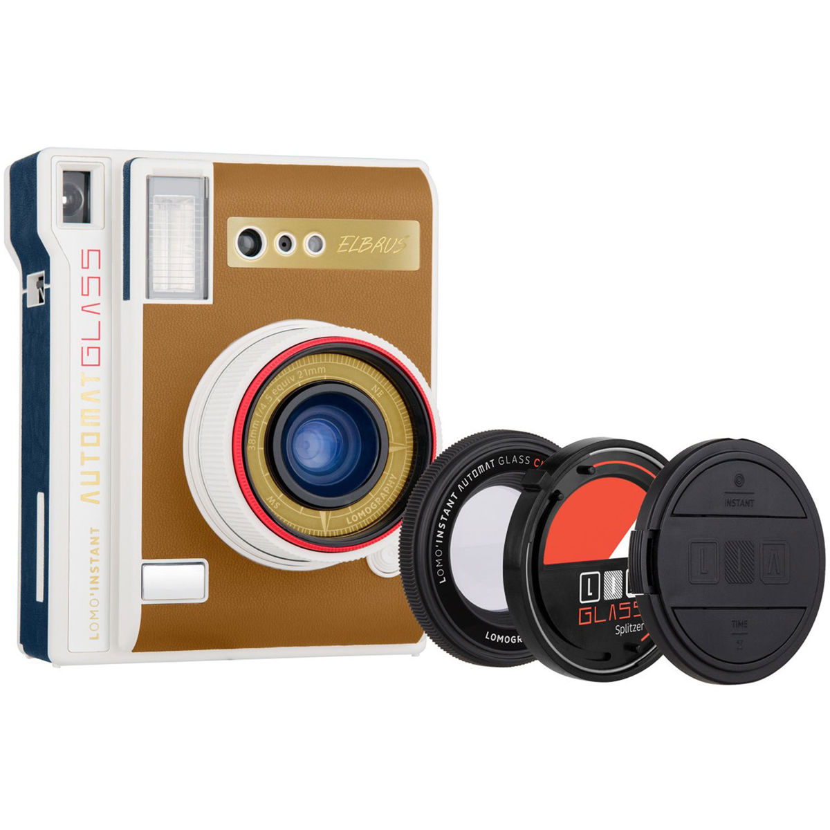 

Lomography Lomo'Instant Automat Glass Instant Film Camera w/Lens, Elbrus Edition