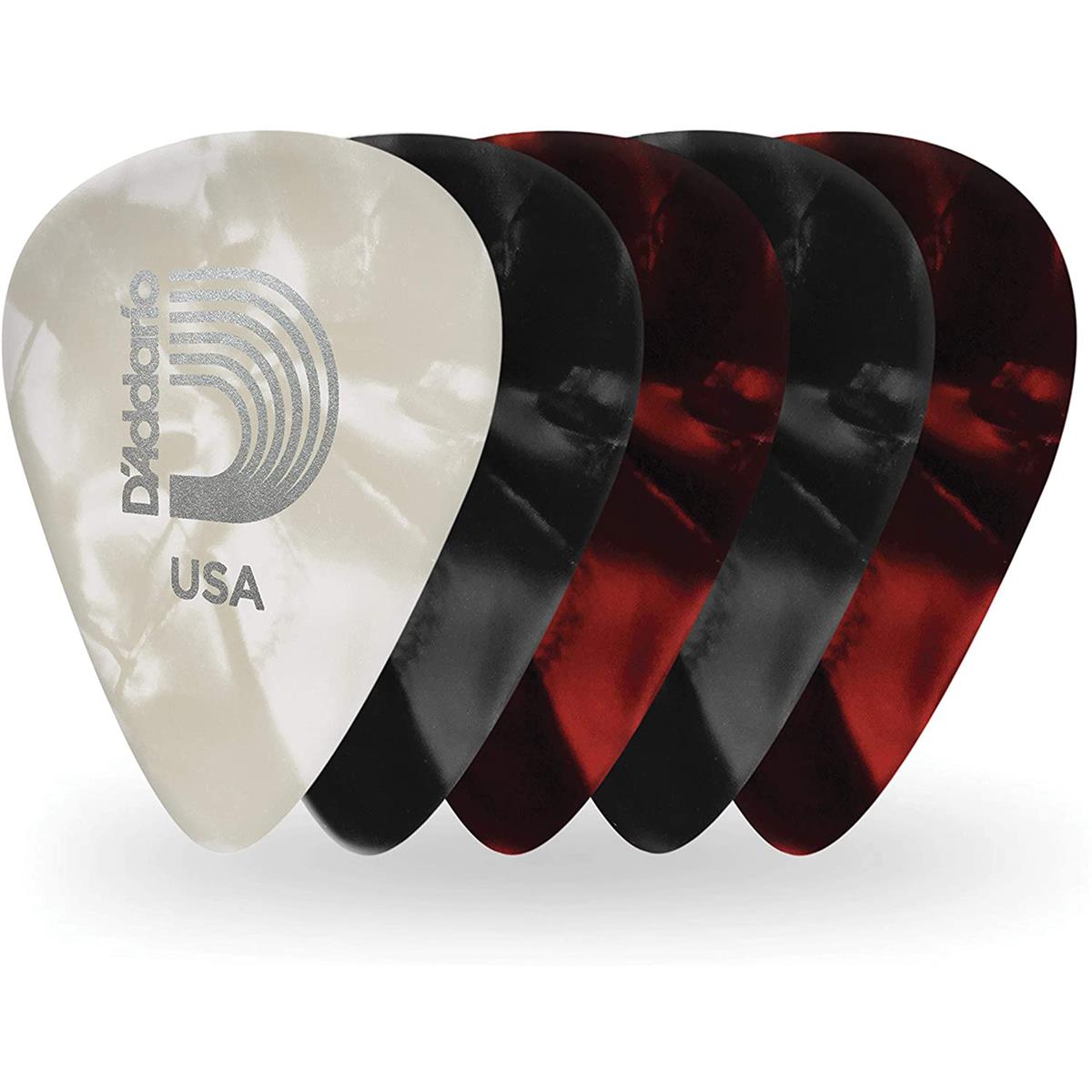 Image of D'Addario Classic Pearl Celluloid Picks Assortment
