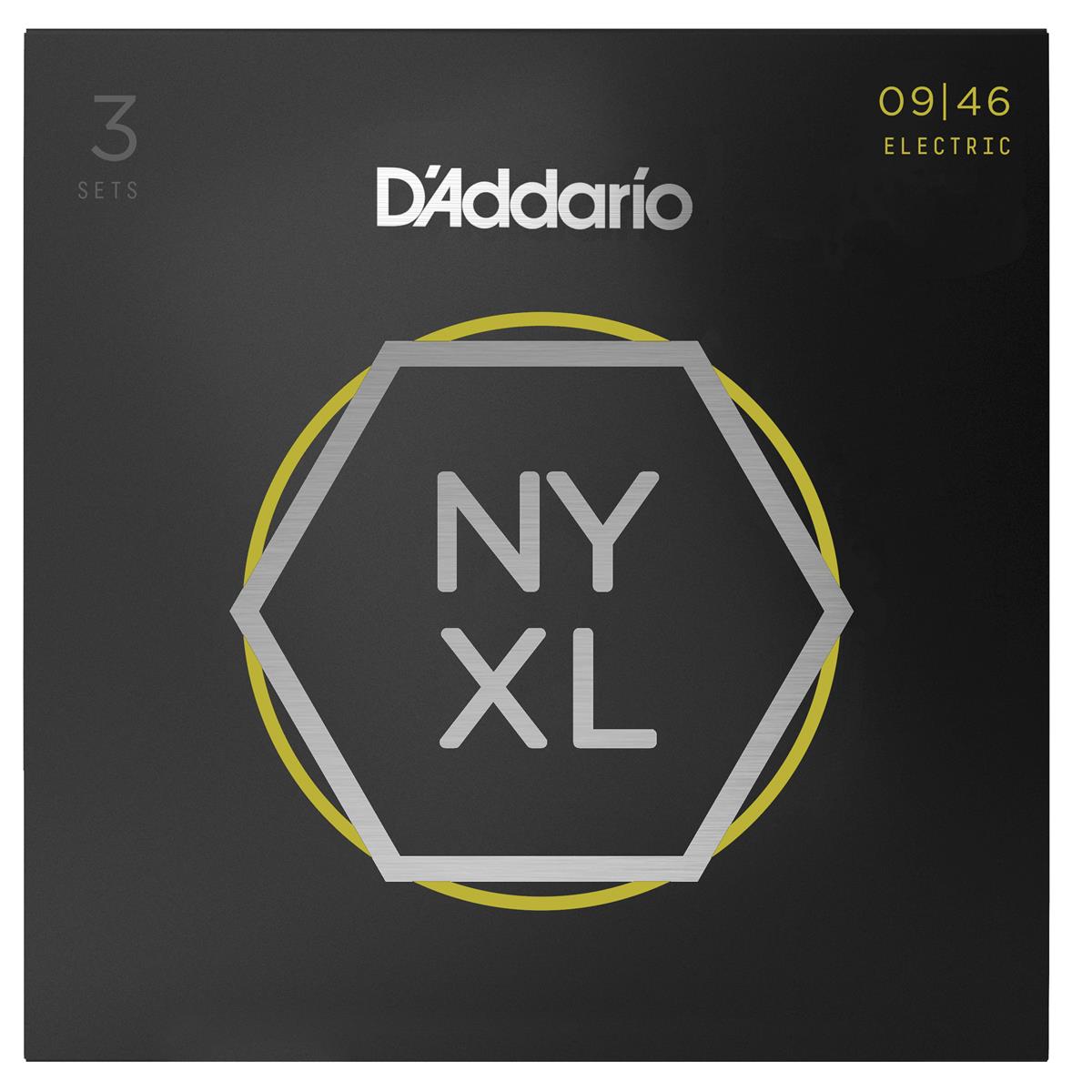 DAddario NYXL0946-3P Electric Guitar Strings 3PK -  D'Addario
