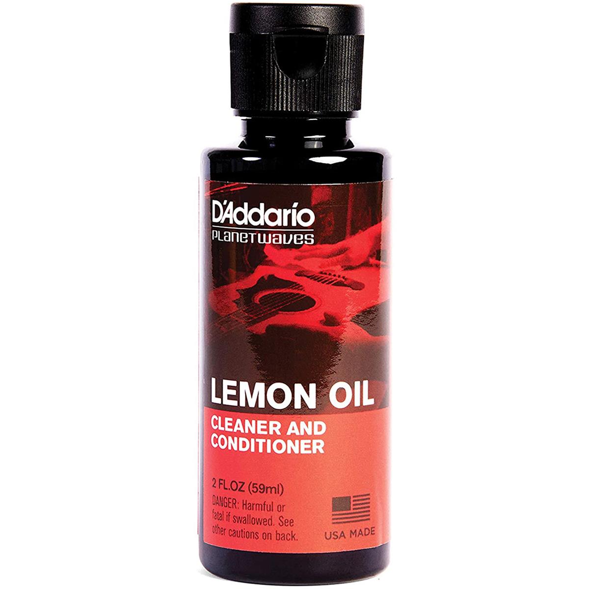 Image of D'Addario Lemon Oil Cleaner and Conditioner