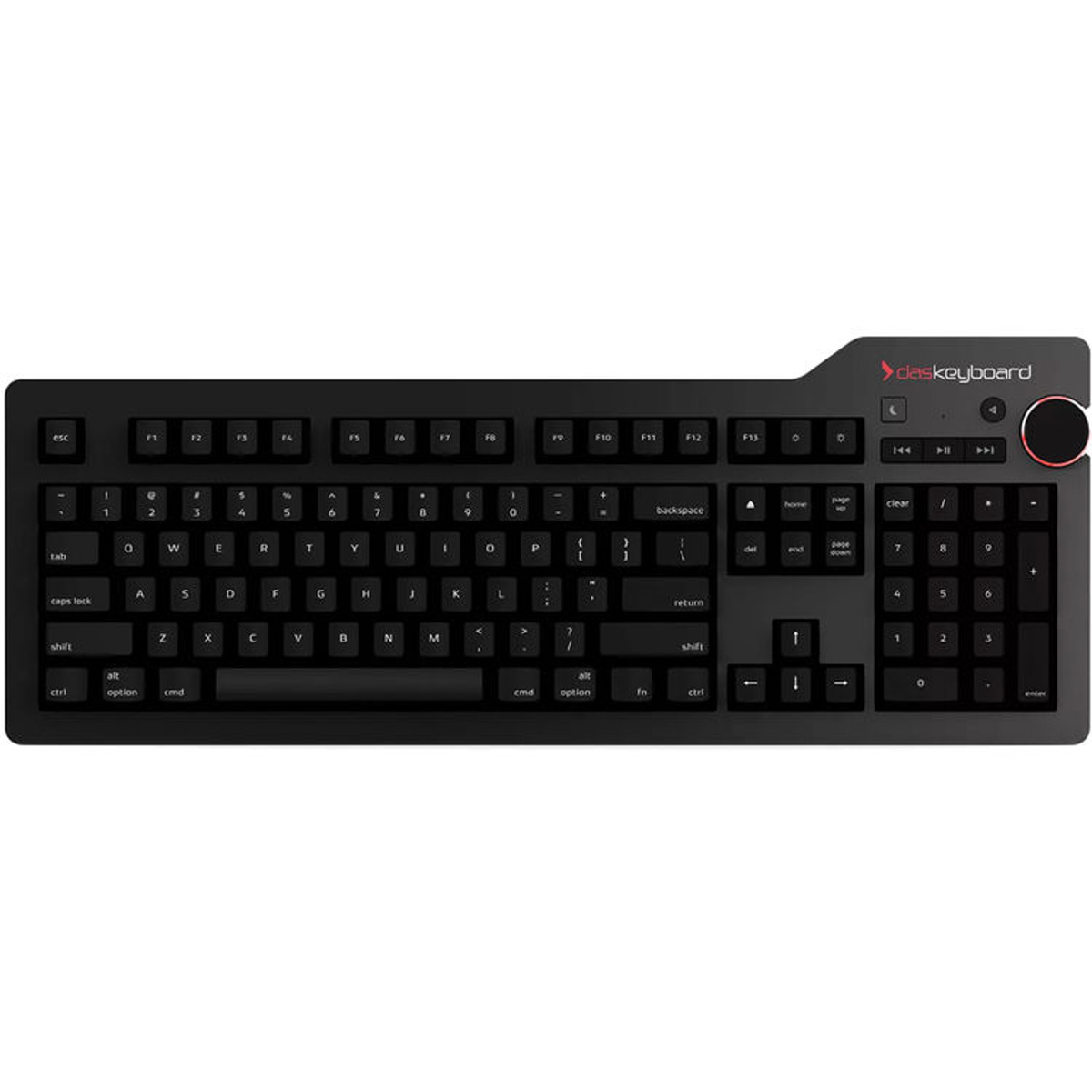 

Das Keyboard 4 Professional Mechanical Keyboard for Mac, Clicky - Cherry MX Blue