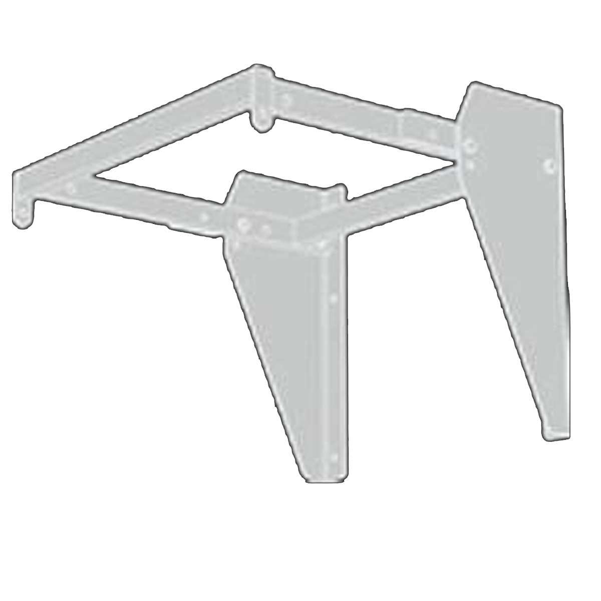 

dB Technologies DWB-3 Wall Mount Adapter for DVA T4/T8 Speaker, White