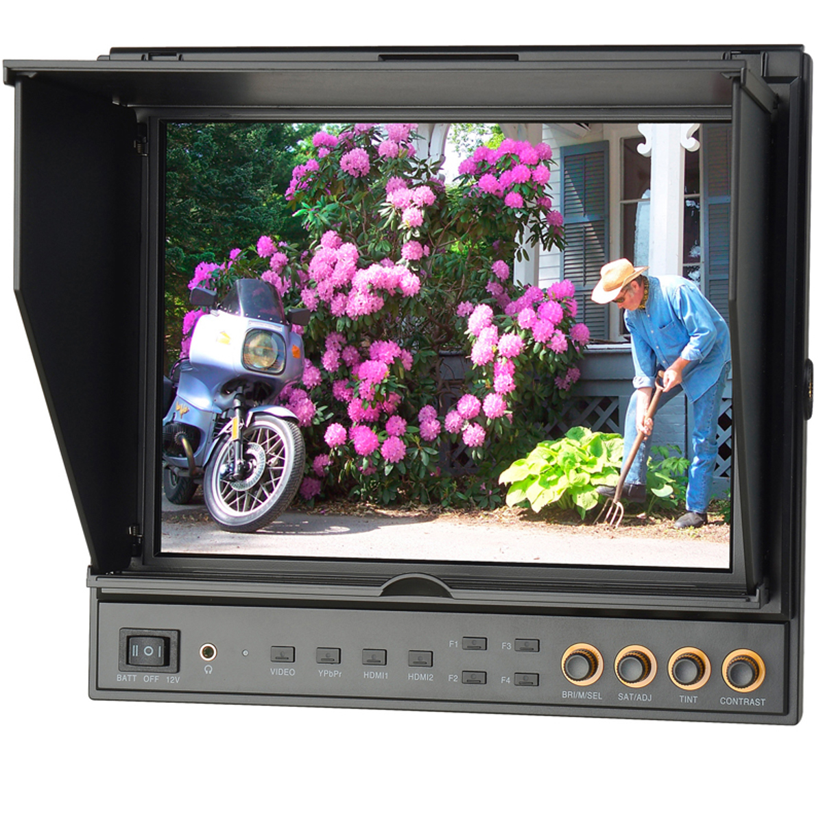 

Delvcam 9.7" Dual Input HDMI LED Monitor with Advanced Function, 1024x768