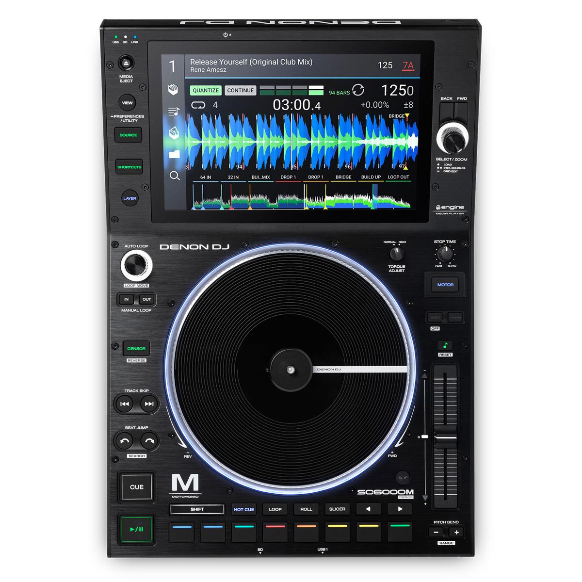 

Denon DJ SC6000M Prime DJ Media Player with 8.5" Platter and 10.1" Touch Display