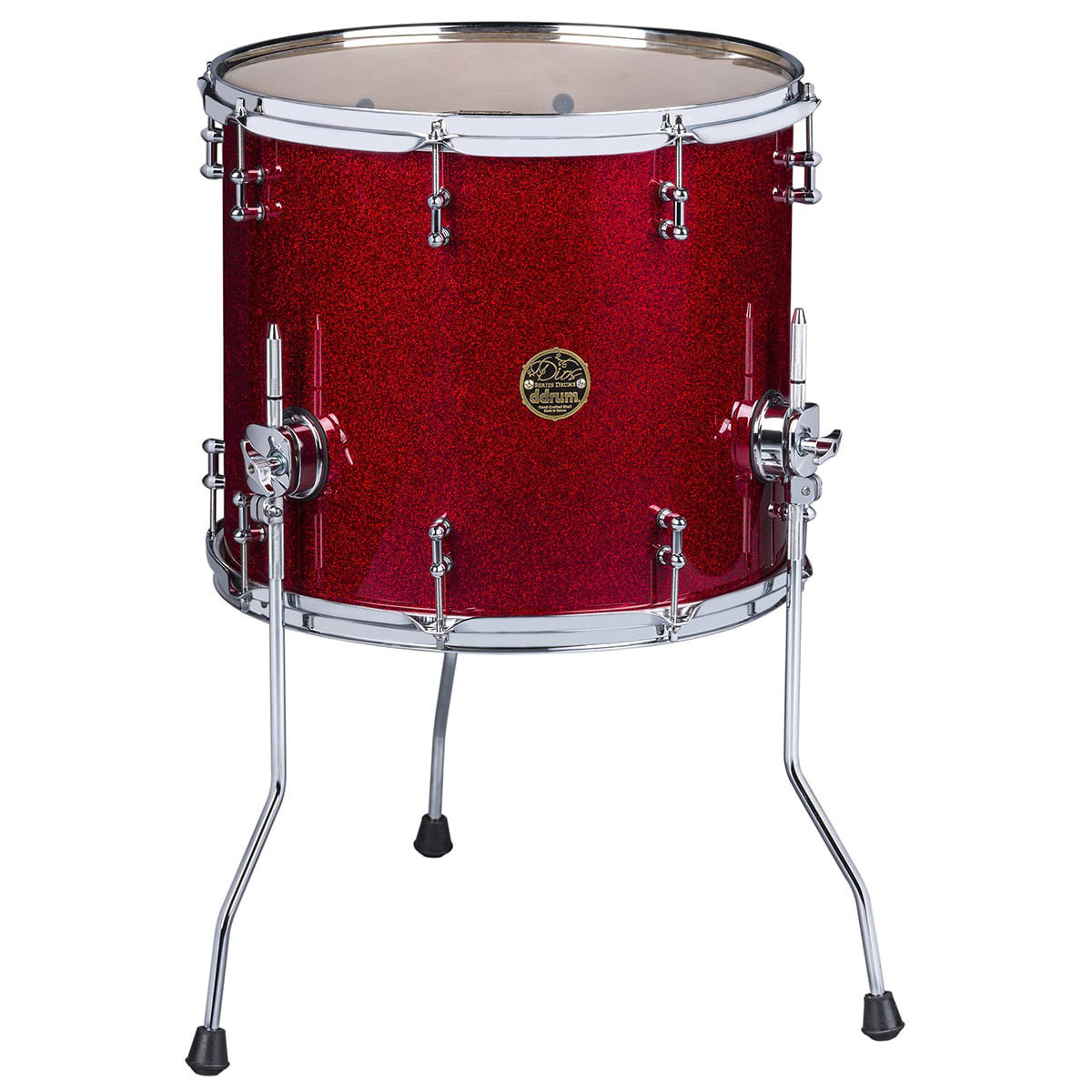 

Ddrum Dios Maple 14x16" Floor Tom Drum, Red Cherry Sparkle
