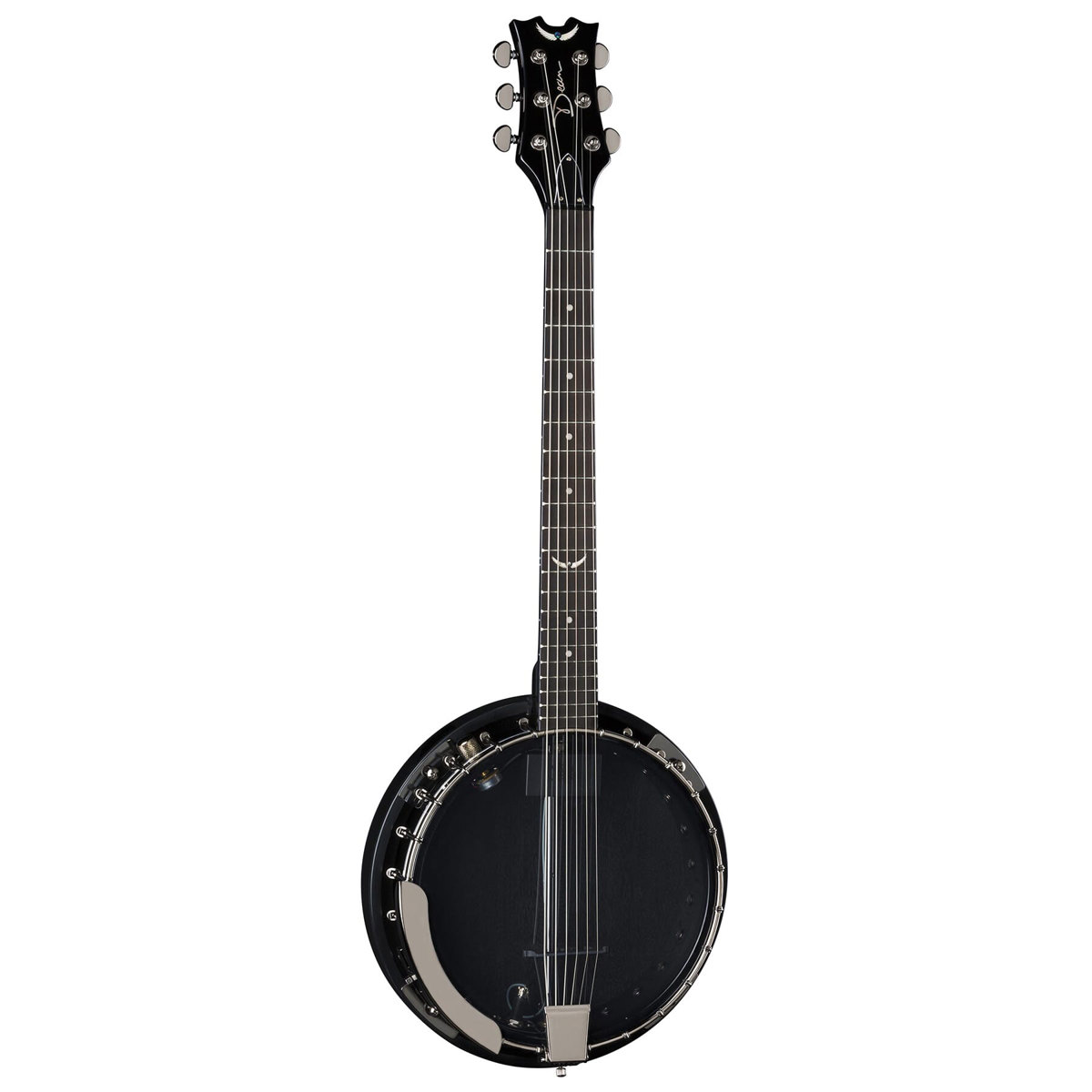 

Dean Guitars Dean Backwoods 6-String Banjo with Pickup, Classic Black Chrome