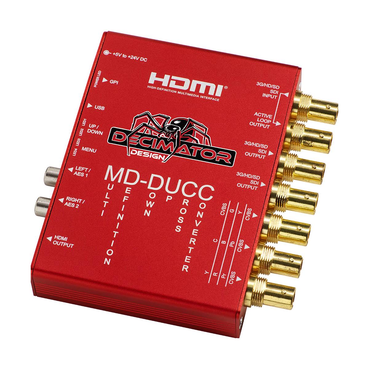 Image of Decimator MD-DUCC Multi-Definiton Down Up Cross Converter SDI to SDI