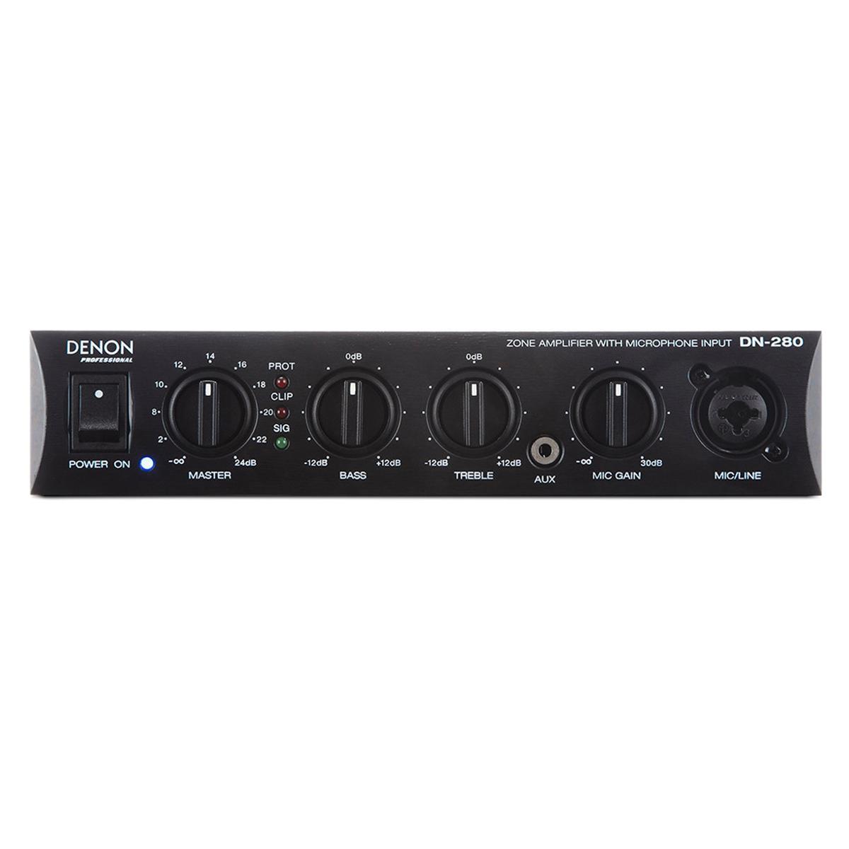 

Denon Pro DN-280 Class D 100W Zone Amplifier with Microphone Input