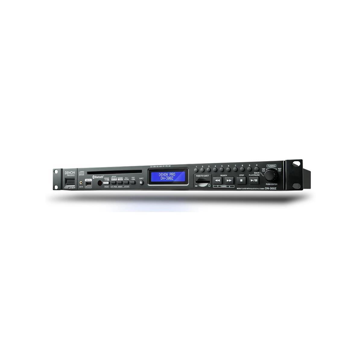 

Denon Pro Denon DN-300Z CD/Media Player with Bluetooth Receiver and AM/FM Tuner