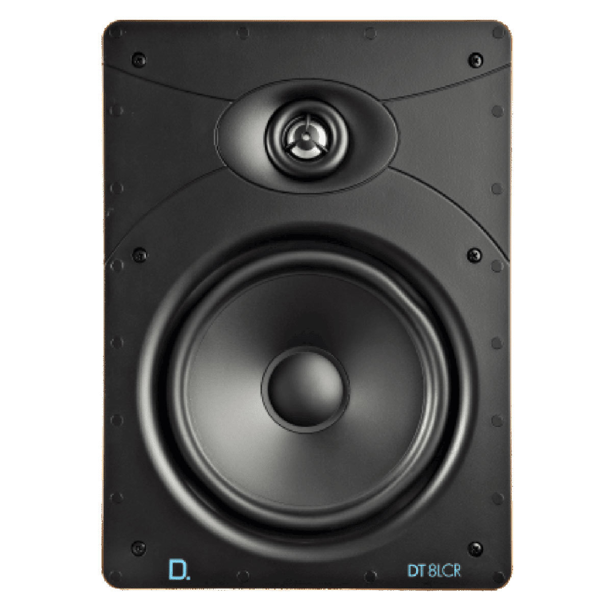 

Definitive Technology DT Custom Install DT8LCR Rectangle 8" In-Wall Speaker