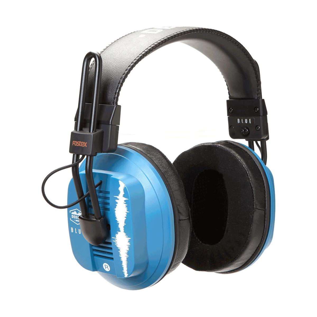 Image of Dekoni Audio Blue Fostex/Dekoni HiFi Audiophile Planar Magnetic Headphones