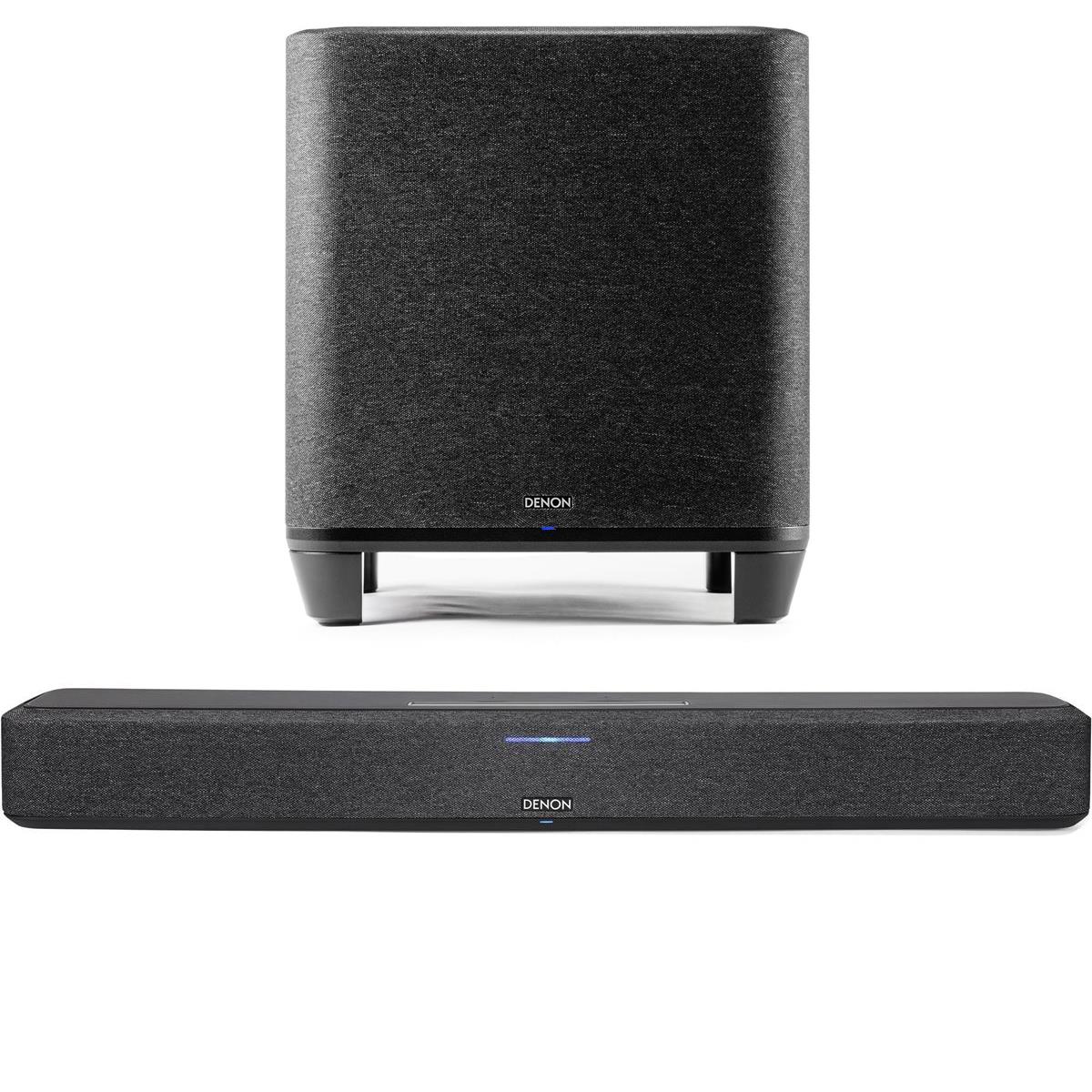 Image of Denon SB550 4-Channel Home Sound Bar with Subwoofer